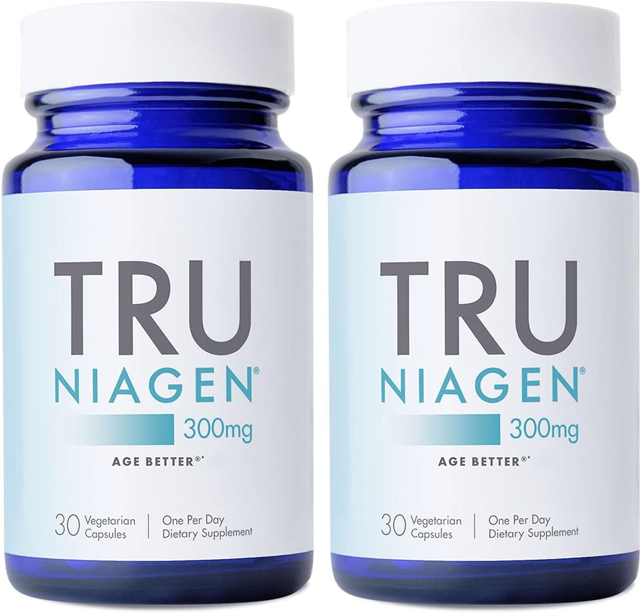 Patented NAD+ Supplement, 300Mg Niagen, 90 Servings | Nicotinamide Riboside (NR) Take 1 Daily | 1 Bottle