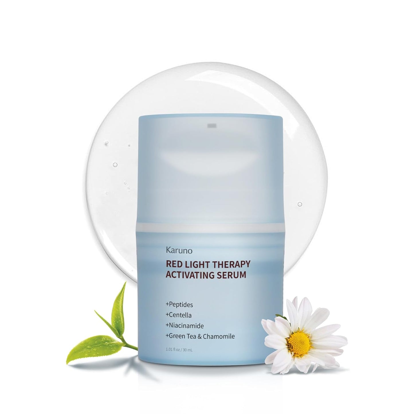 Red Light Therapy Activation Serum 2-Pack – Anti-Aging Hyaluronic & Niacinamide Primer 🌟⚡️