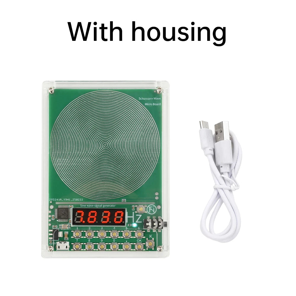 Precision Schumann Wave & Sine Wave Generator: Adjustable 0.01Hz–100,000Hz Signal Apparatus