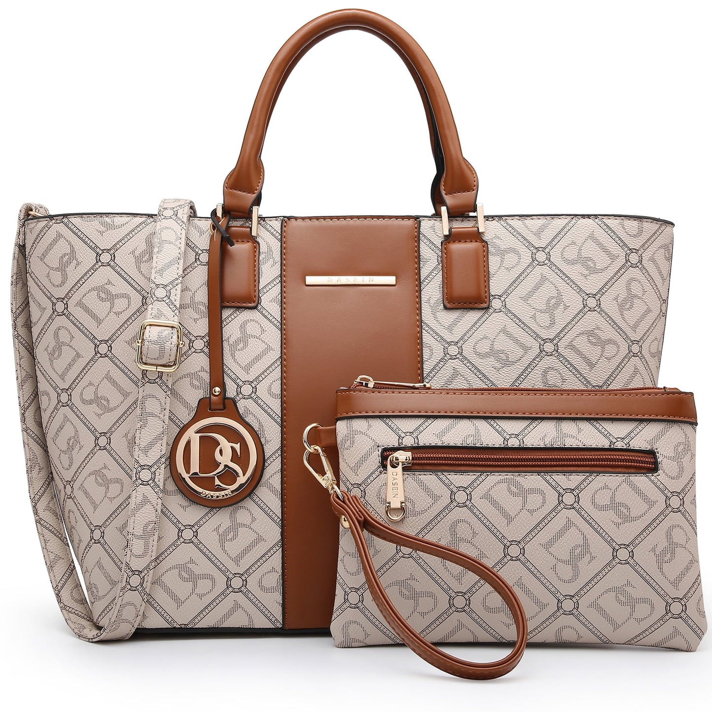 Large Executive Work Tote & Matching Wallet Set | Vegan Leather Satchel 👜