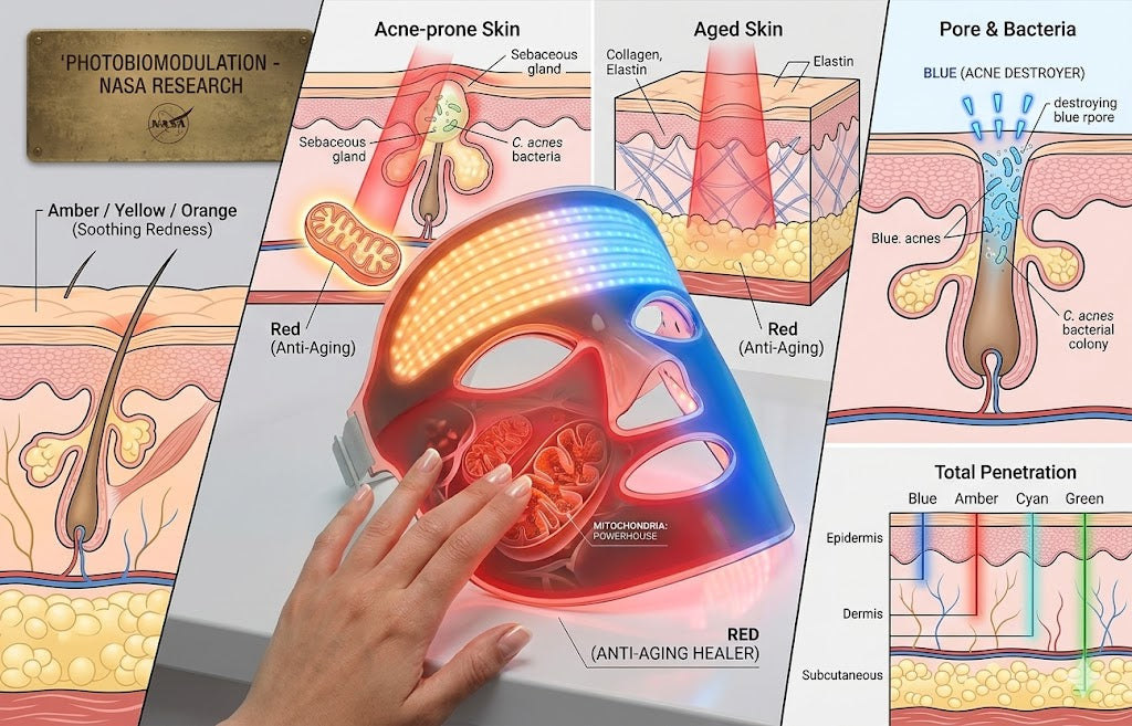 The Science of Light: How the Spectrum Heals Your Skin, Body, and Hair(The Evidence)