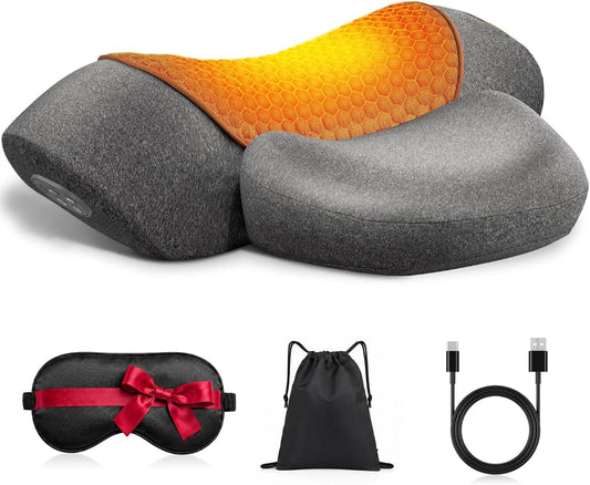 FisioRest™ 2.0: Ultimate 3-in-1 Heated Neck Massager & Shoulder Relaxer 💆‍♀️✨