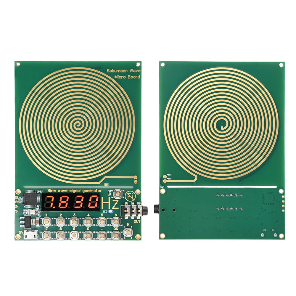 Precision Schumann Wave & Sine Wave Generator: Adjustable 0.01Hz–100,000Hz Signal Apparatus