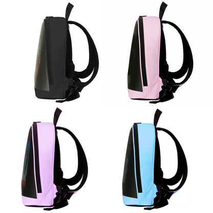 Visionary™ Smart LED Backpack – App-Controlled High-Res Display for Commuting & Content Creation
