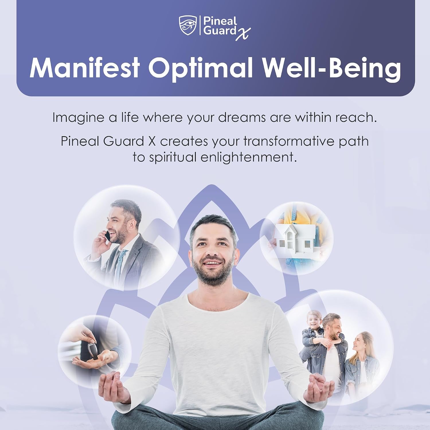 Pineal Gland Supplement - Brain Support, Focus, and Memory Vitamins for the Brain, Decalcify, Activate, and Protect Your Pineal Gland - Third Eye Awakening - Pineal Guard X