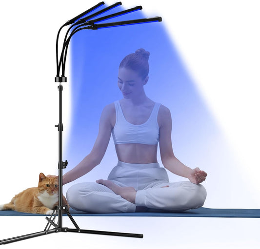 Lumixa Pro 3-in-1 Full Body Red Light Therapy Lamp with Adjustable Tripod