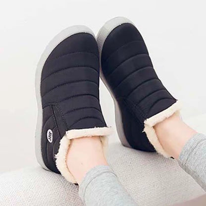 ❄️ Ultra-Warm Waterproof Snow Boots – Unisex Winter Platform Shoes with Plush Lining 🏔️✨