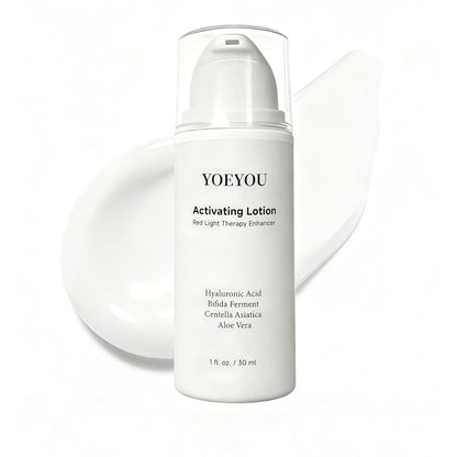 Red Light Therapy Recovery Lotion (1 Oz) – Hydrating Anti-Aging & Skin Firming Booster 🌟💧