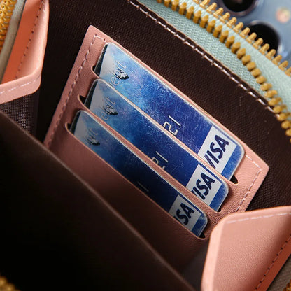 📱 Touch Screen Smart Crossbody Bag – Clear Window Cell Phone Purse & RFID Card Holder | Trendy Mini Shoulder Bag for Women ✨👜