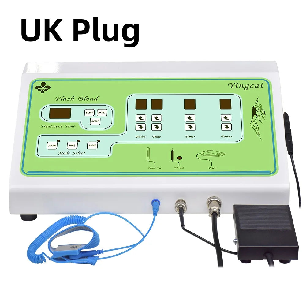 Professional Permanent Electrolysis System | Precision Galvanic Epilator for Clinical Hair Removal