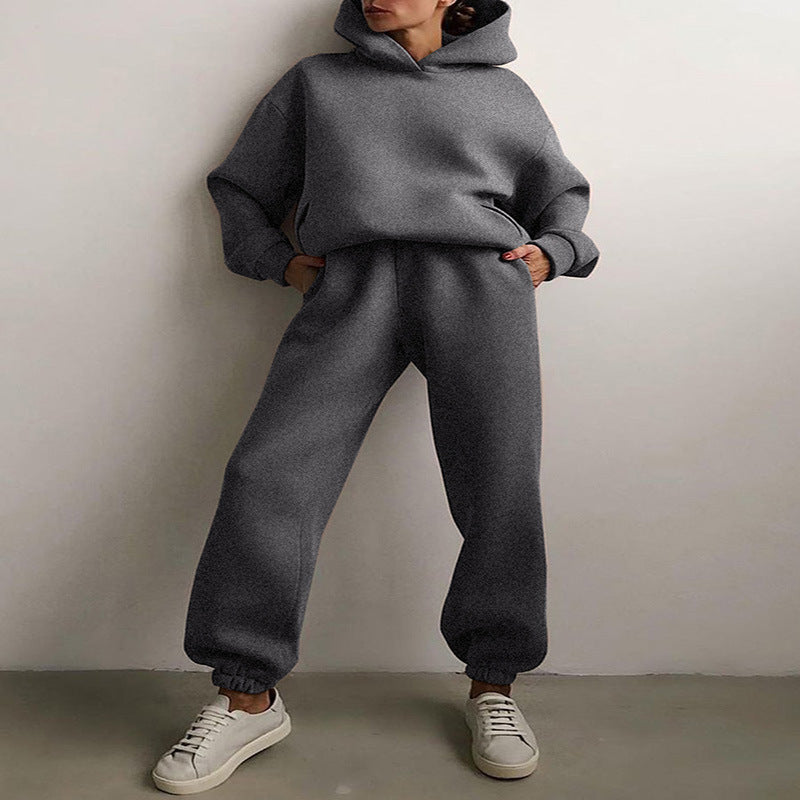 Effortless Style: Women’s Hooded Two-Piece Lounge Set 🌿