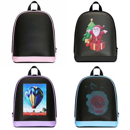Visionary™ Smart LED Backpack – App-Controlled High-Res Display for Commuting & Content Creation