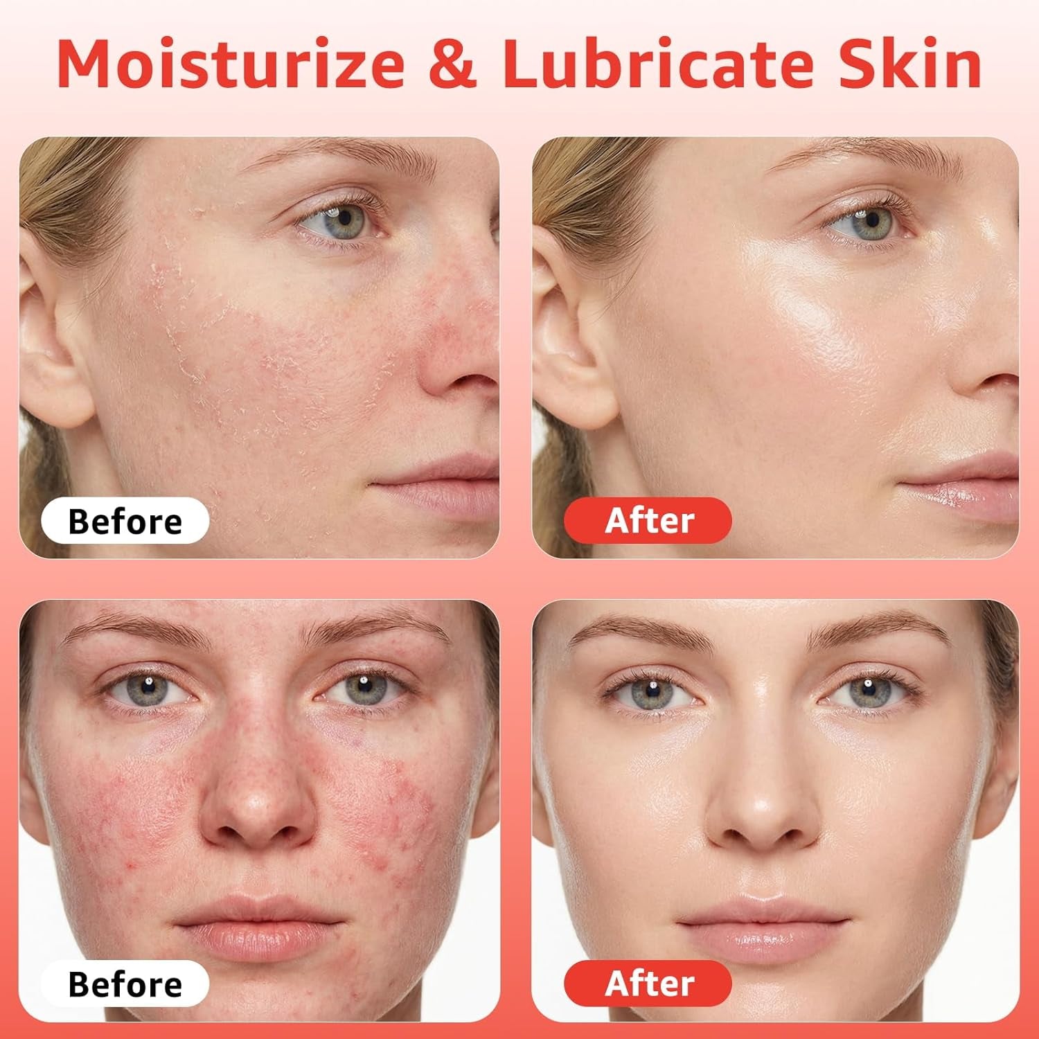 Red Light Therapy Serum (1 Oz) – Anti-Aging Rose Extract & Vitamin E Booster 🌟⚡️