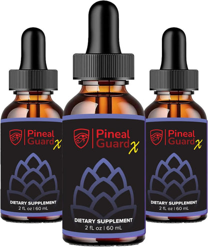 Pineal Gland Supplement - Brain Support, Focus, and Memory Vitamins for the Brain, Decalcify, Activate, and Protect Your Pineal Gland - Third Eye Awakening - Pineal Guard X