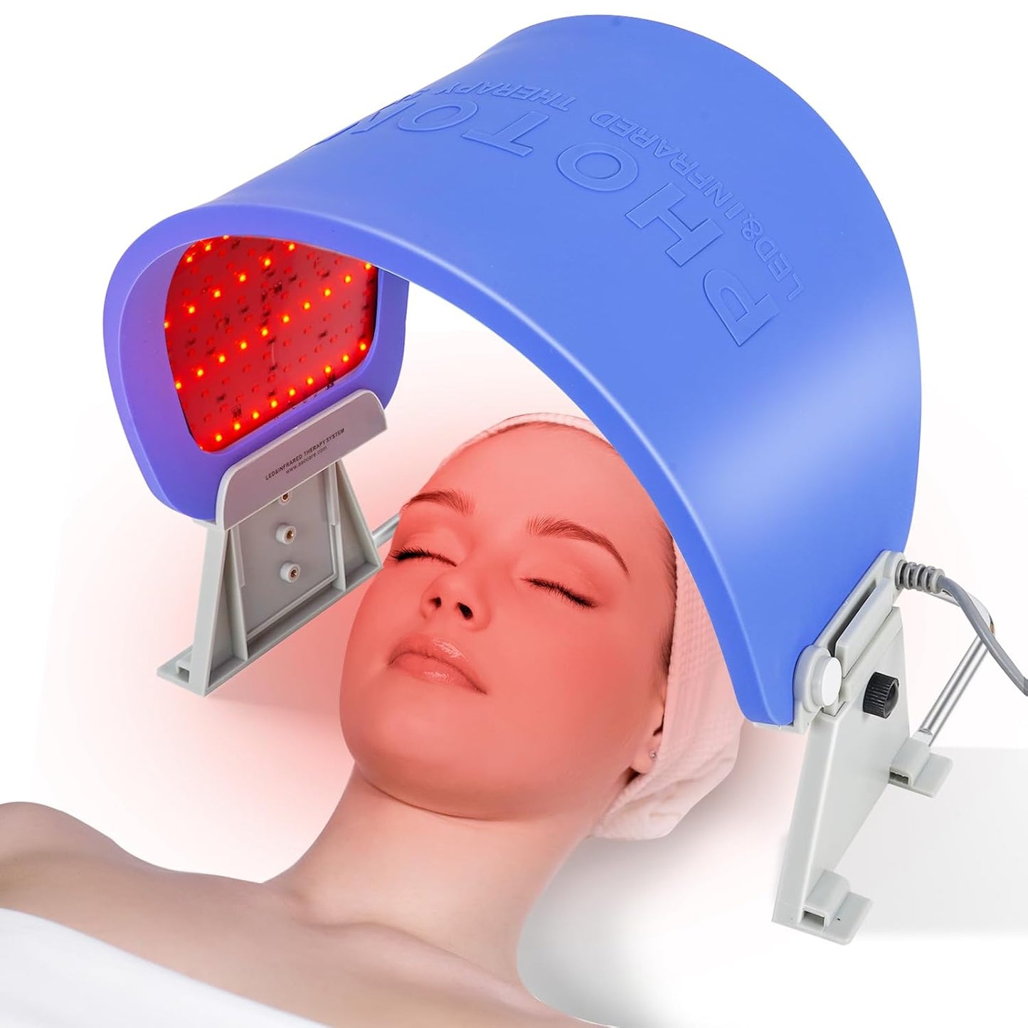 Fm-01 7-Color LED Light Therapy Mask – Flexible Infrared Face, Neck & Body Mask for Anti-Aging, Acne & Skin Repair 🌈
