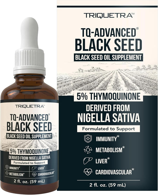 Pure Black Seed Oil Liquid | 5% Thymoquinone High Potency | Ultra-Concentrated Nigella Sativa Extract 💧