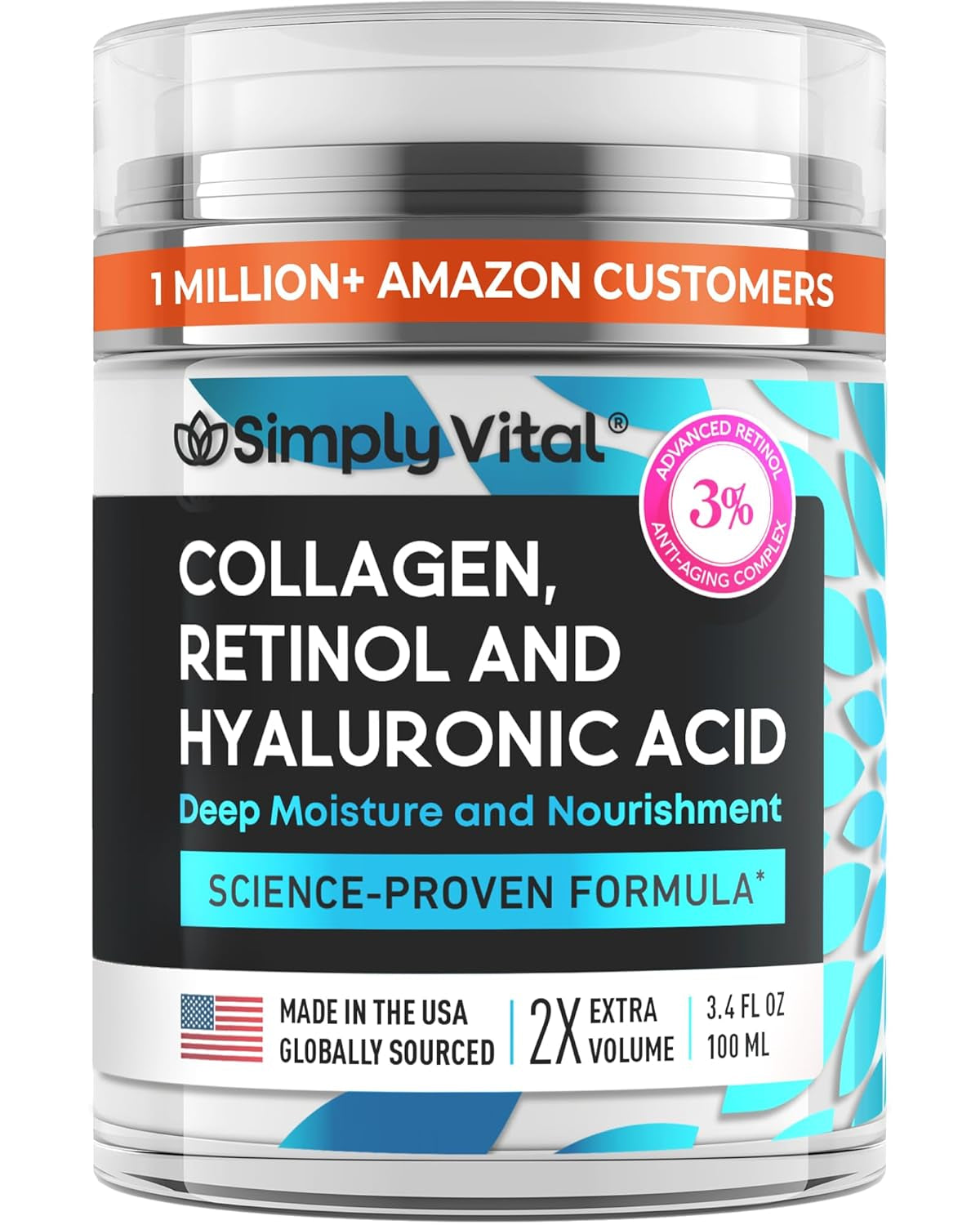 Luminous Retinol & Hyaluronic Moisturizer – Anti-Wrinkle Face & Neck Cream 🌟💧