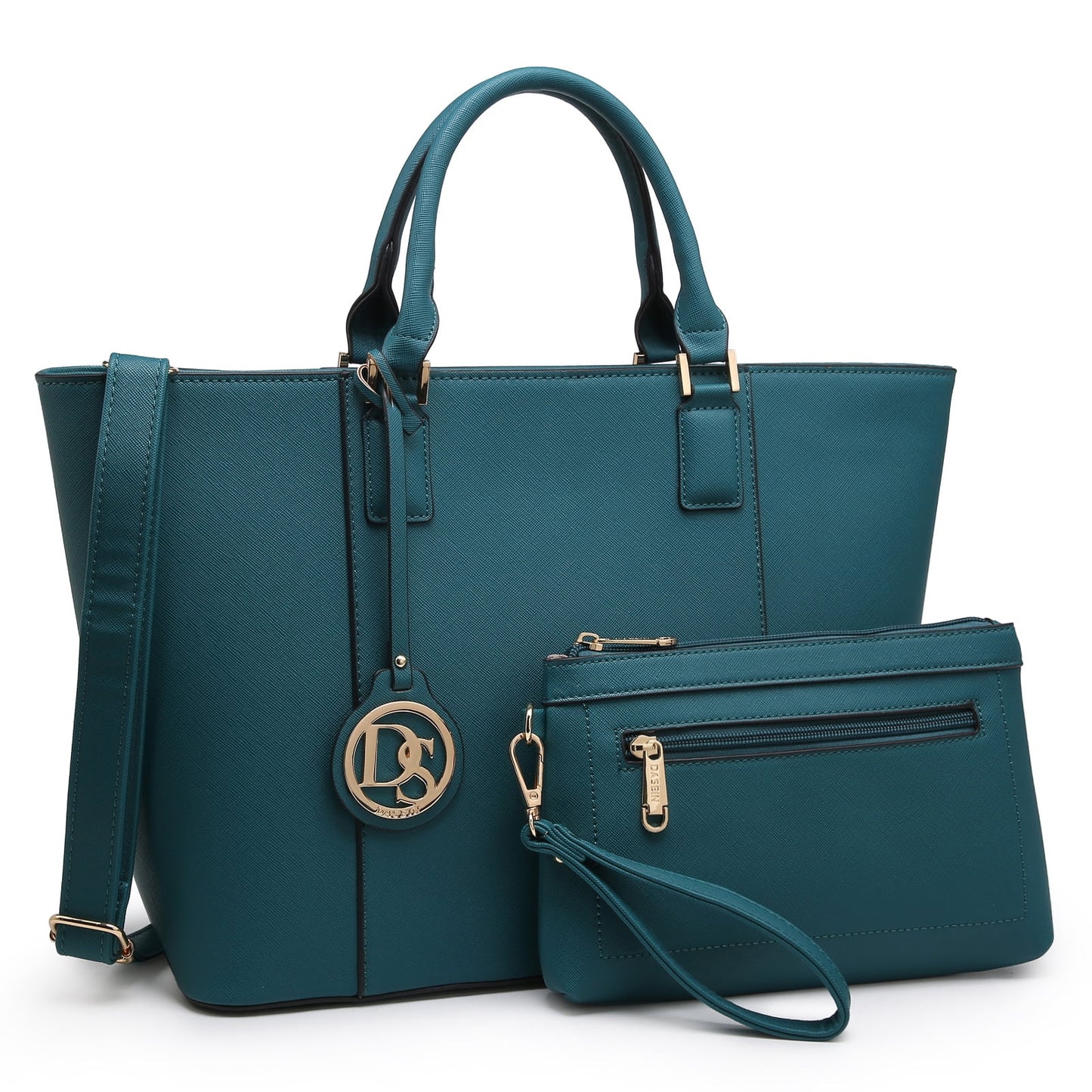 Large Executive Work Tote & Matching Wallet Set | Vegan Leather Satchel 👜