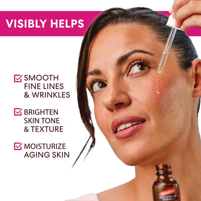 Luminous Skin Therapy Oil (1 Oz) – Vitamin C, E & Rosehip Facial Elixir 🌟💧
