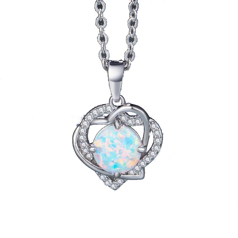 🐢 Bohemian Blue Fire Opal Sea Turtle Necklace – Shimmering Ocean Animal Pendant for Women 🌊✨