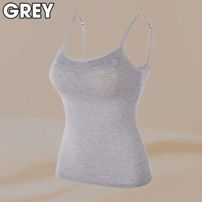 Higher Quality Solid Padded Bra Sexy Women Tops Camisole Top Women Vest Women Camisole with Built in Bra Cami Top Vest Tank Top