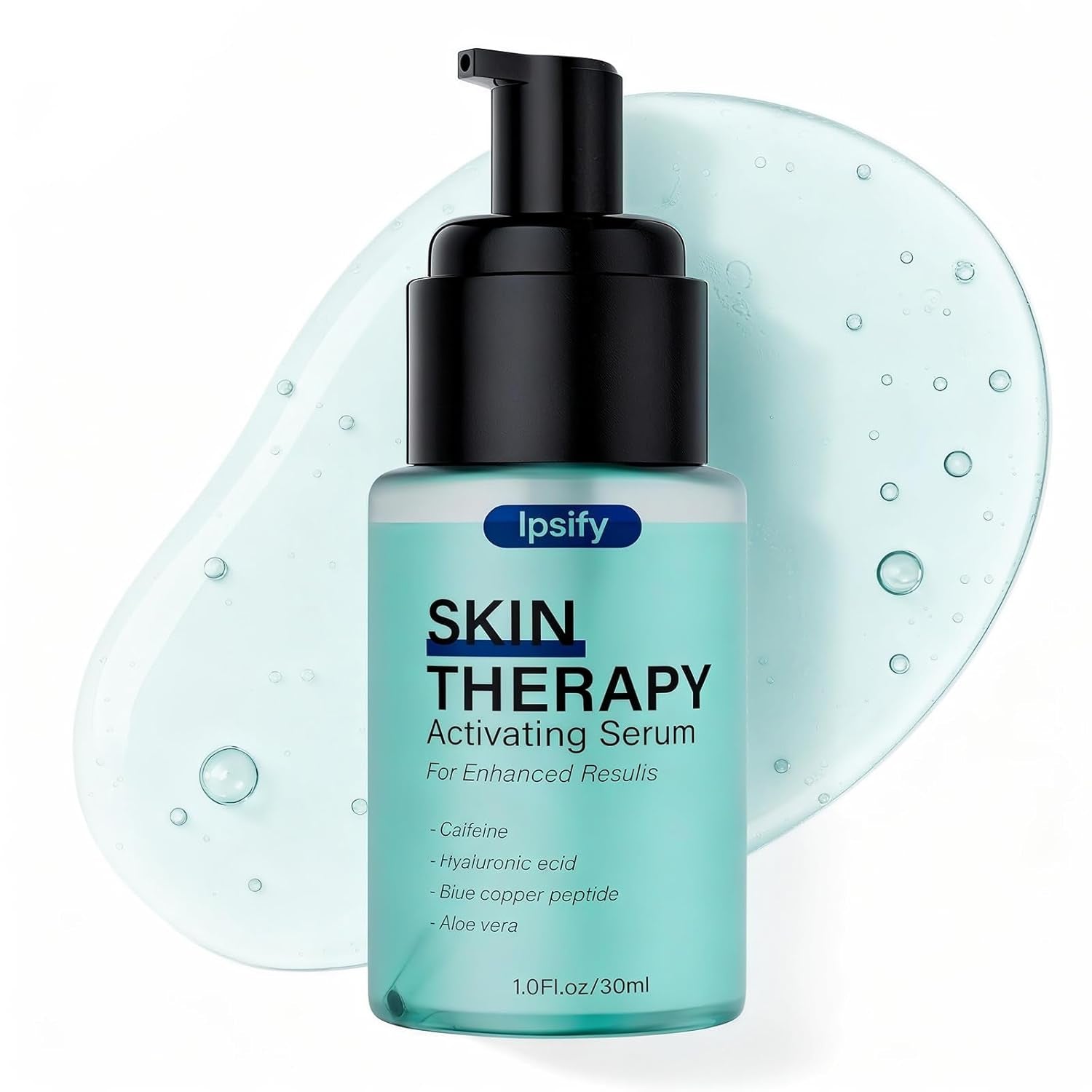 Luminous Red Light Therapy Face & Neck Serum – Anti-Aging Wrinkle Reducer 🌟💧