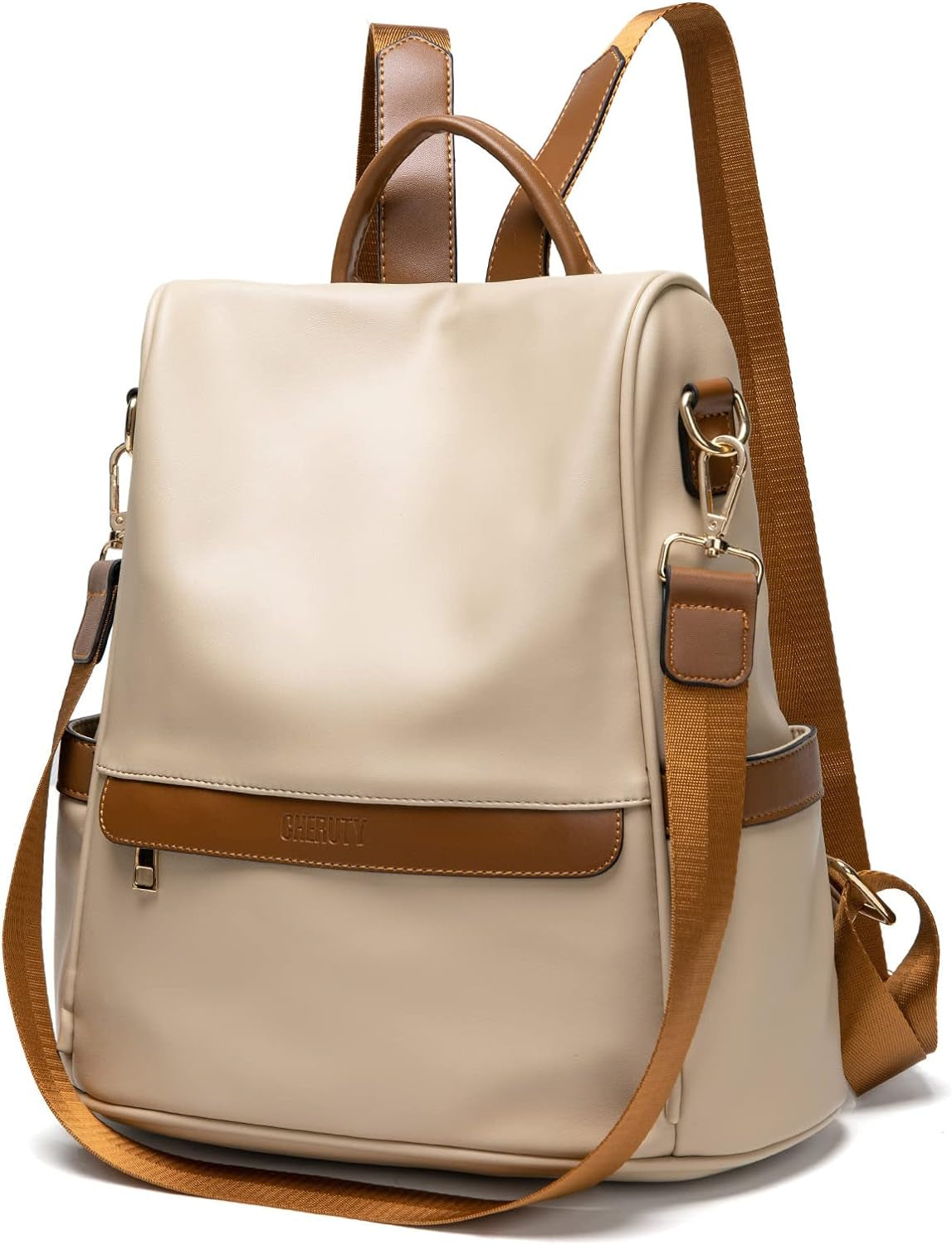 The Urban Security Satchel | Anti-Theft Vegan Leather Backpack ✨👜