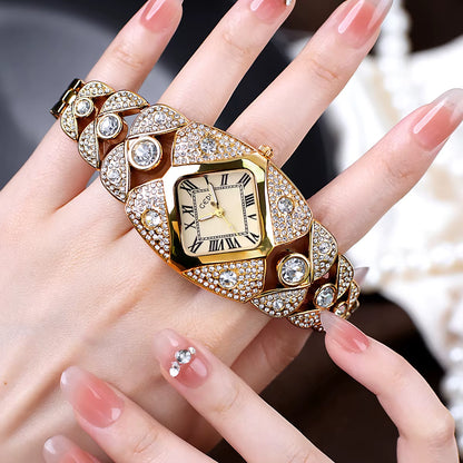 ICED LUXE Bracelet Watch | Waterproof Ladies’ Quartz 💎⌚