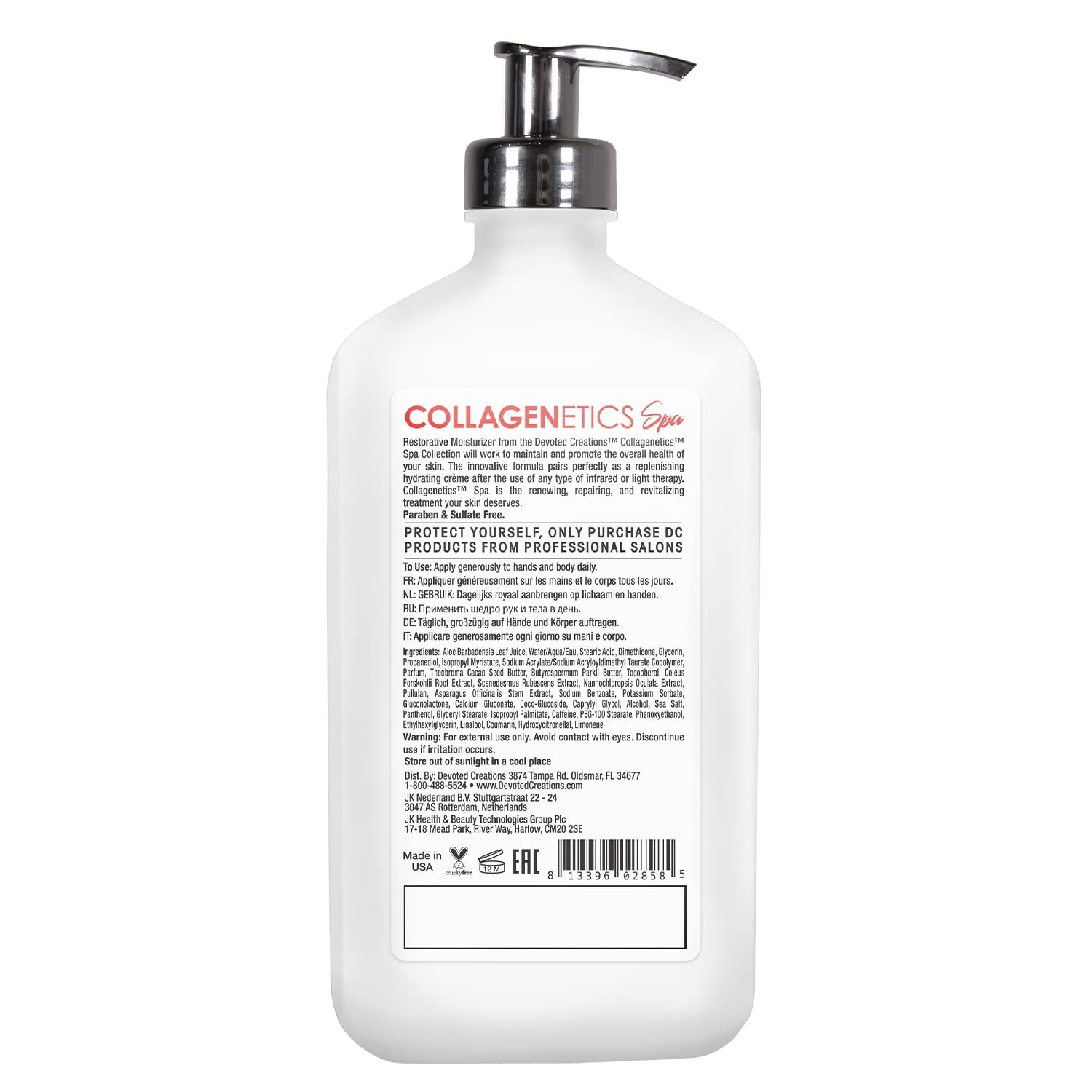 Collagenetics Spa Restorative Lotion – Anti-Aging & Firming Body Moisturizer 🌟🛡️
