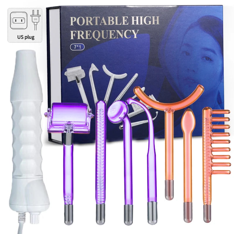 Fusion Wand Pro: Advanced Neon + Argon High-Frequency Facial ☁️