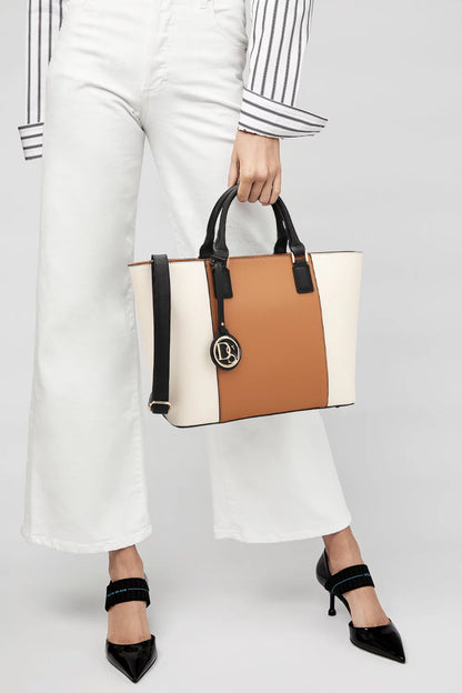 Large Executive Work Tote & Matching Wallet Set | Vegan Leather Satchel 👜
