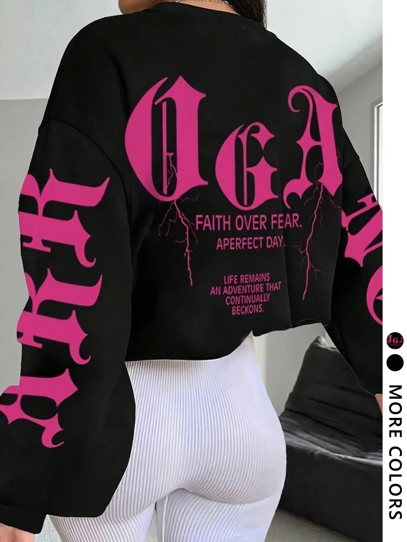 Urban Edge Letter Print Hoodie – Chic Oversized Fall & Winter Sweatshirt 🖤✨
