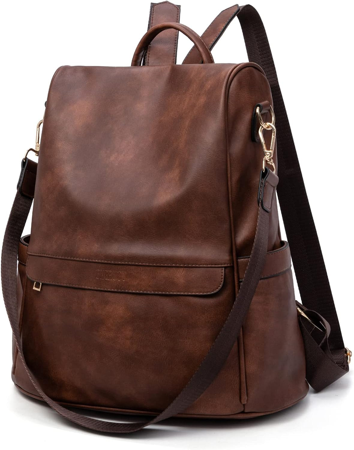 The Urban Security Satchel | Anti-Theft Vegan Leather Backpack ✨👜