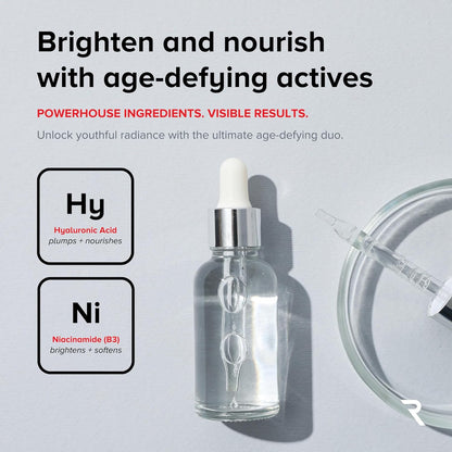 Age-Defying Microcurrent Gel (8.45 Oz) – Hydrating Hyaluronic & Vitamin B3 Booster 🌟⚡️