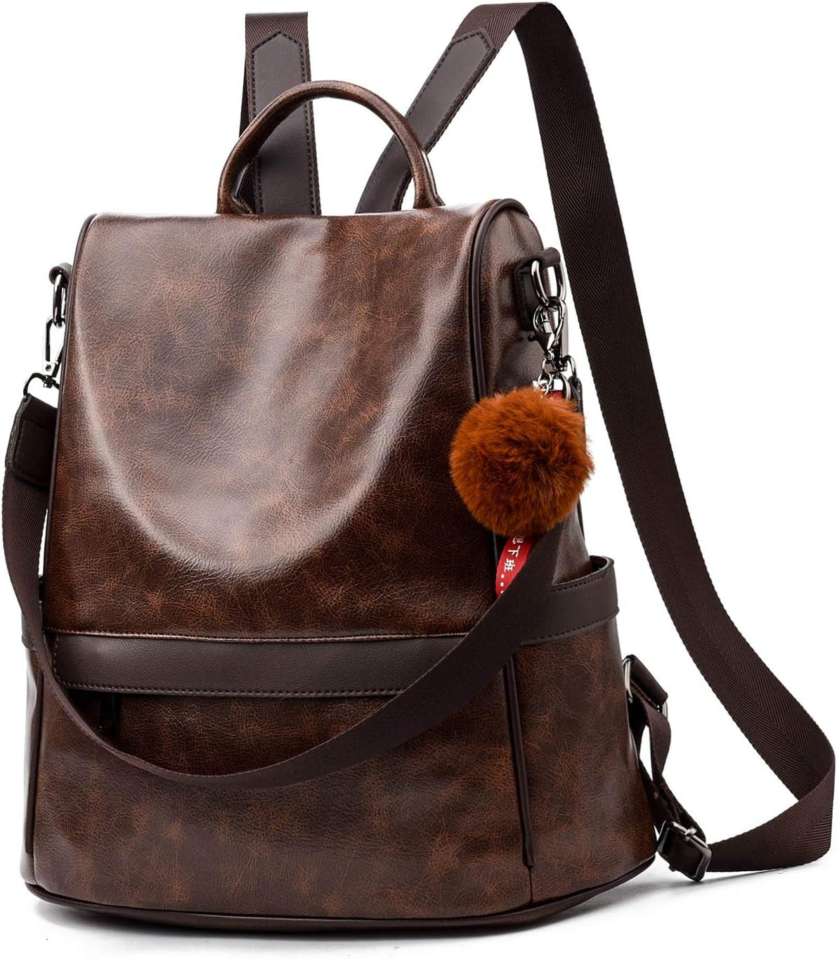 The Urban Security Satchel | Anti-Theft Vegan Leather Backpack ✨👜