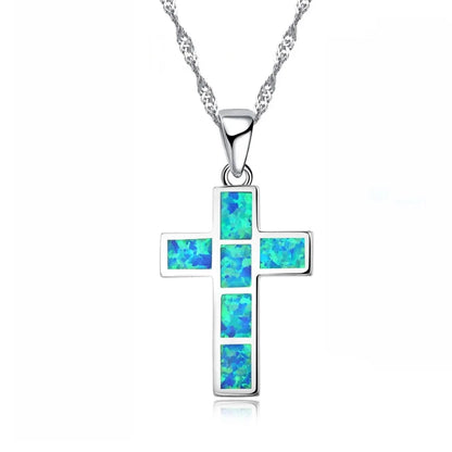 🐢 Bohemian Blue Fire Opal Sea Turtle Necklace – Shimmering Ocean Animal Pendant for Women 🌊✨