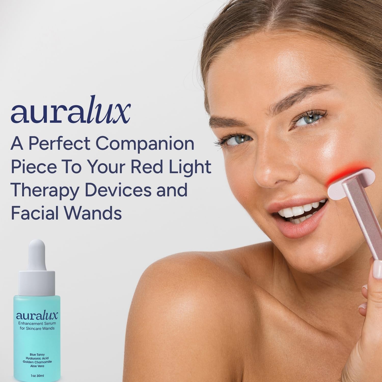 Blue Tansy Activation Serum (1 Oz) – Hydrating Red Light & Microcurrent Booster 🌟🛡️