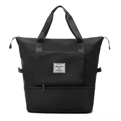2026 Expandable Folding Travel Bag – Waterproof Large Capacity Duffle, Gym & Yoga Tote with Wet/Dry Pocket ✈️itness