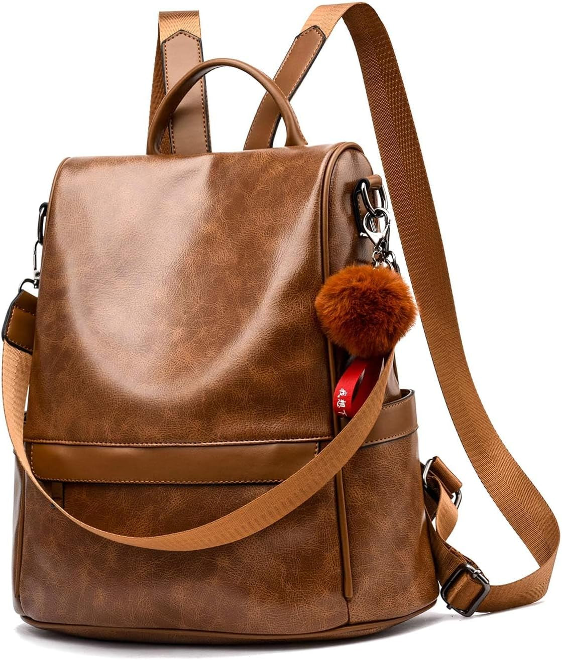 The Urban Security Satchel | Anti-Theft Vegan Leather Backpack ✨👜