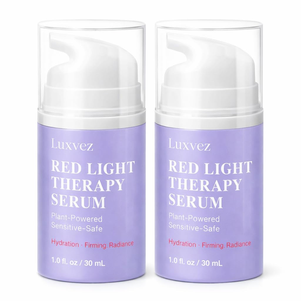 Anti-Aging Red Light Serum (1 Oz) – Hydrating Hyaluronic & Niacinamide Booster 🌟💧