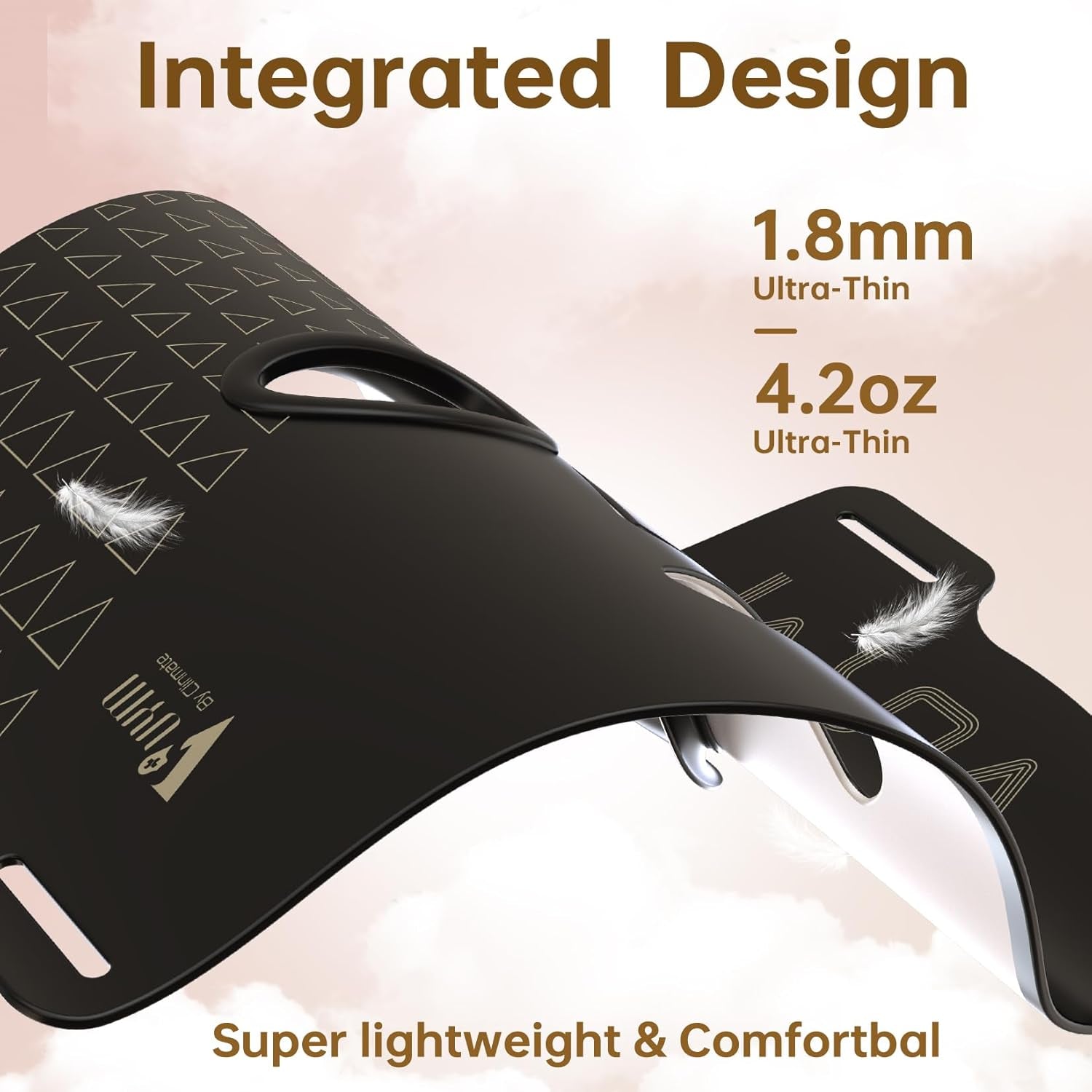 VYM Pro Cordless Red Light Therapy Mask – 292 High-Energy LEDs, Ultra-Thin 2mm Design for Face & Skin Care at Home or Travel ✨