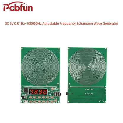 Precision Schumann Wave & Sine Wave Generator: Adjustable 0.01Hz–100,000Hz Signal Apparatus