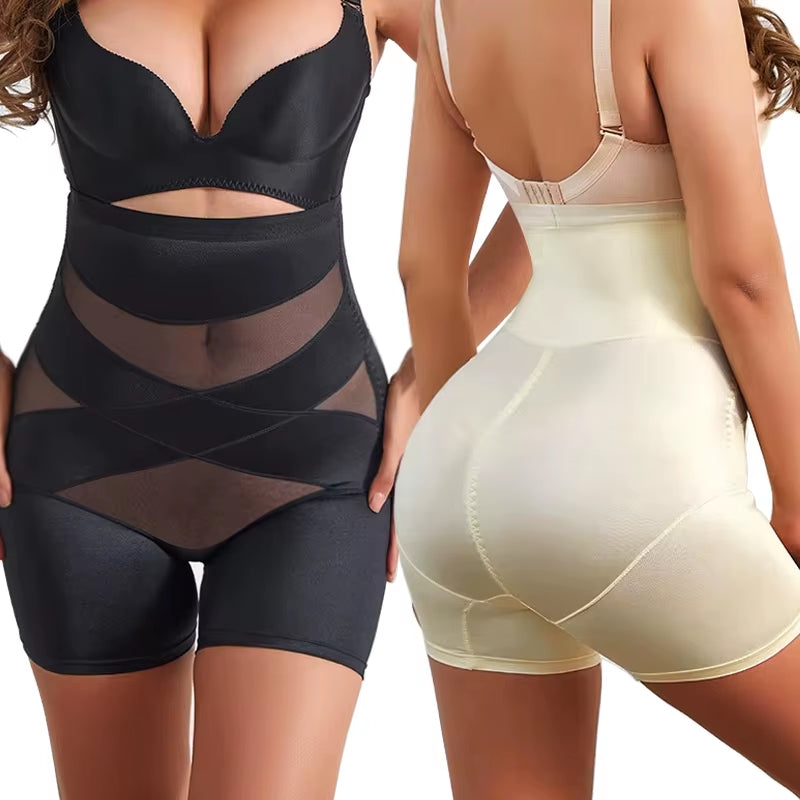 High Waist Tummy Control Shapewear – Ultimate Thigh Slimmer & Body Shaper ⏳✨