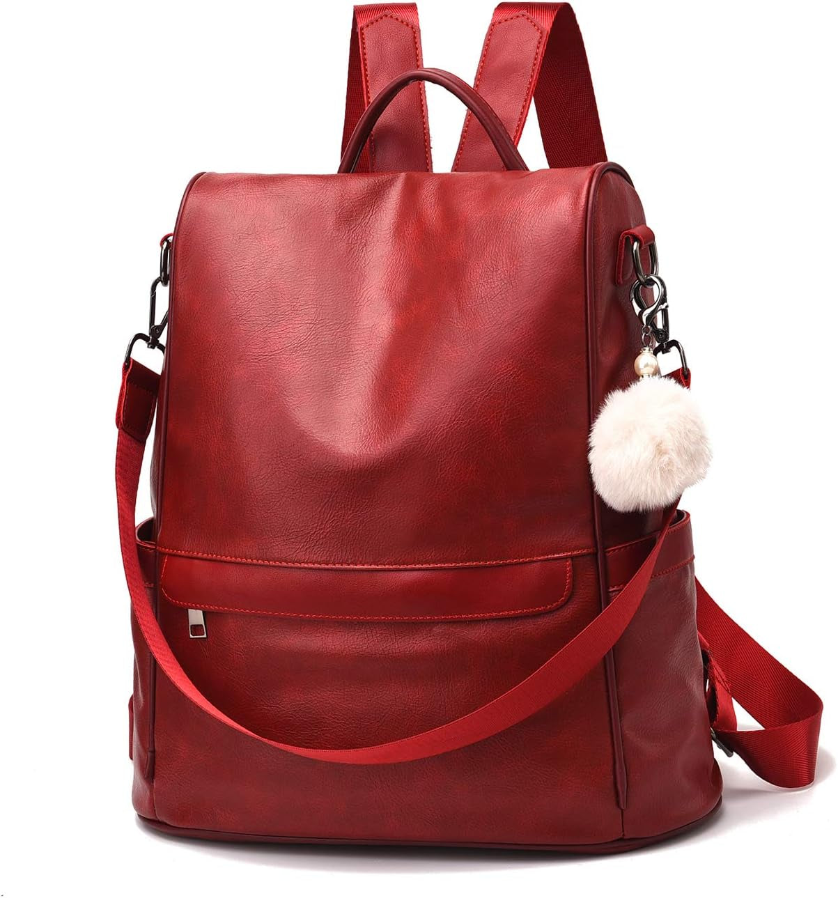 The Urban Security Satchel | Anti-Theft Vegan Leather Backpack ✨👜