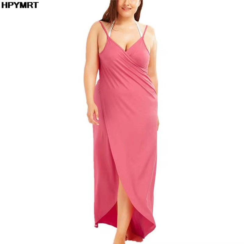 🏝️ 3-in-1 Y2K Beach Wrap Skirt & Backless Halter Top – Multi-Way Crossover Swimsuit Cover-Up | Sexy Summer Sarong Veil 🌊✨