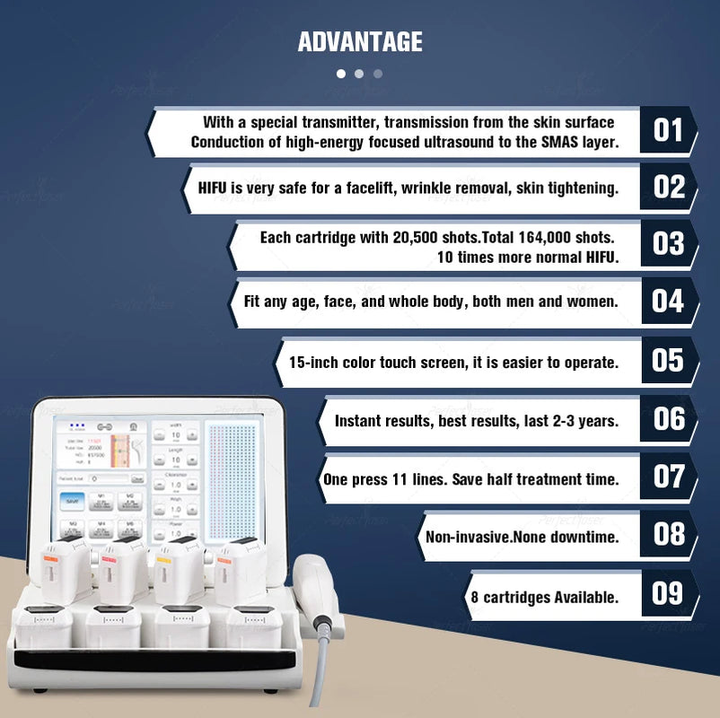 9D Professional Ultra-Sculpt: High-Intensity Focused Ultrasound (HIFU) System