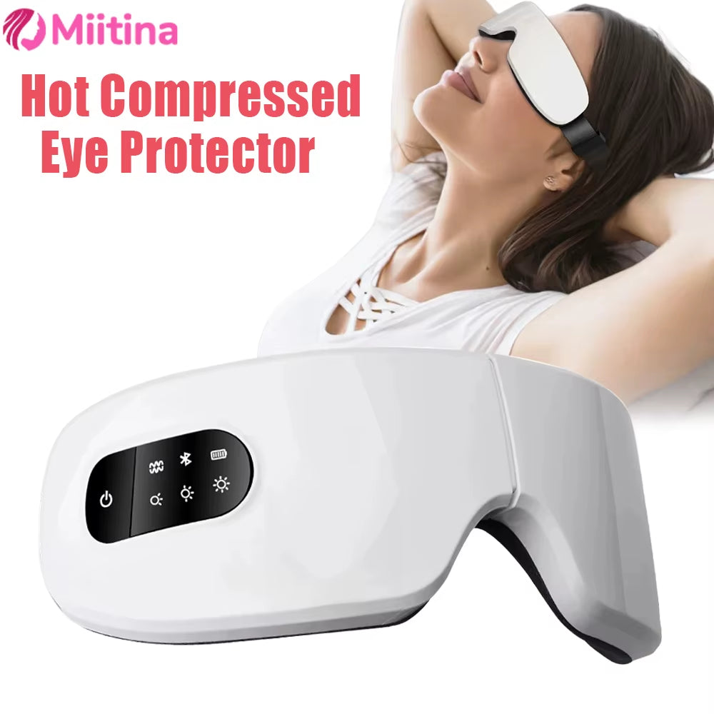 6D Intelligent Eye Revive – Vibration & Heat Relief for Fatigue ☁️