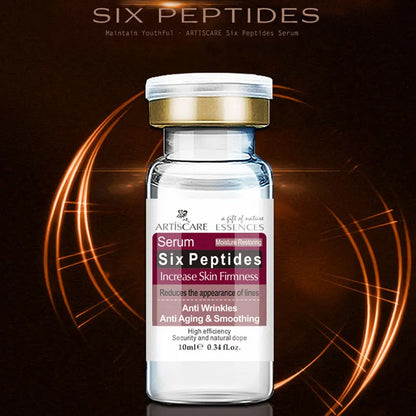 Facial Serum Six Peptides 10Pcs/Set Moisturizing Hydrating Peptides Essence Skin Care Peptide Face Care Products