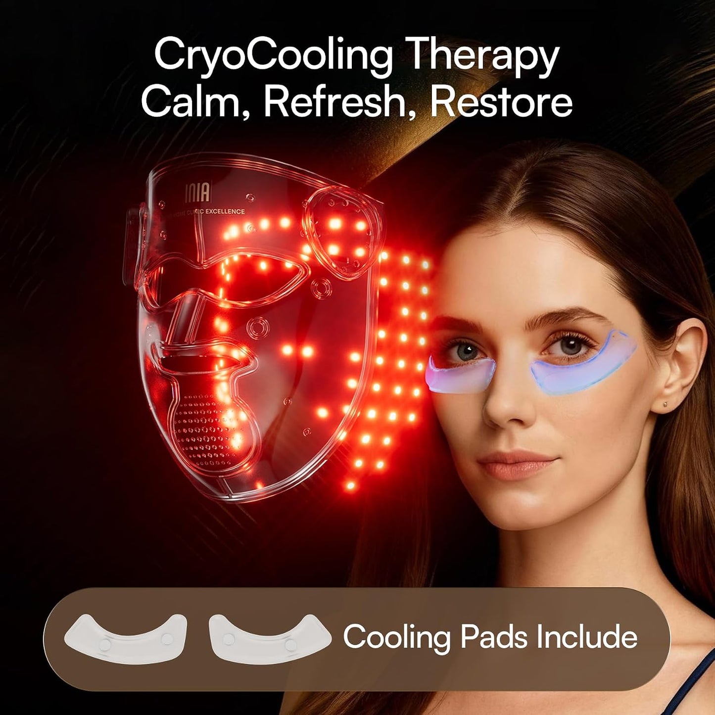 Revitalize Your Skin with the Glow 4D Wireless Red Light Therapy Mask – Dual NIR, 320 LEDs, and 4 Custom Modes for Ultimate Skincare at Home or On-the-Go!