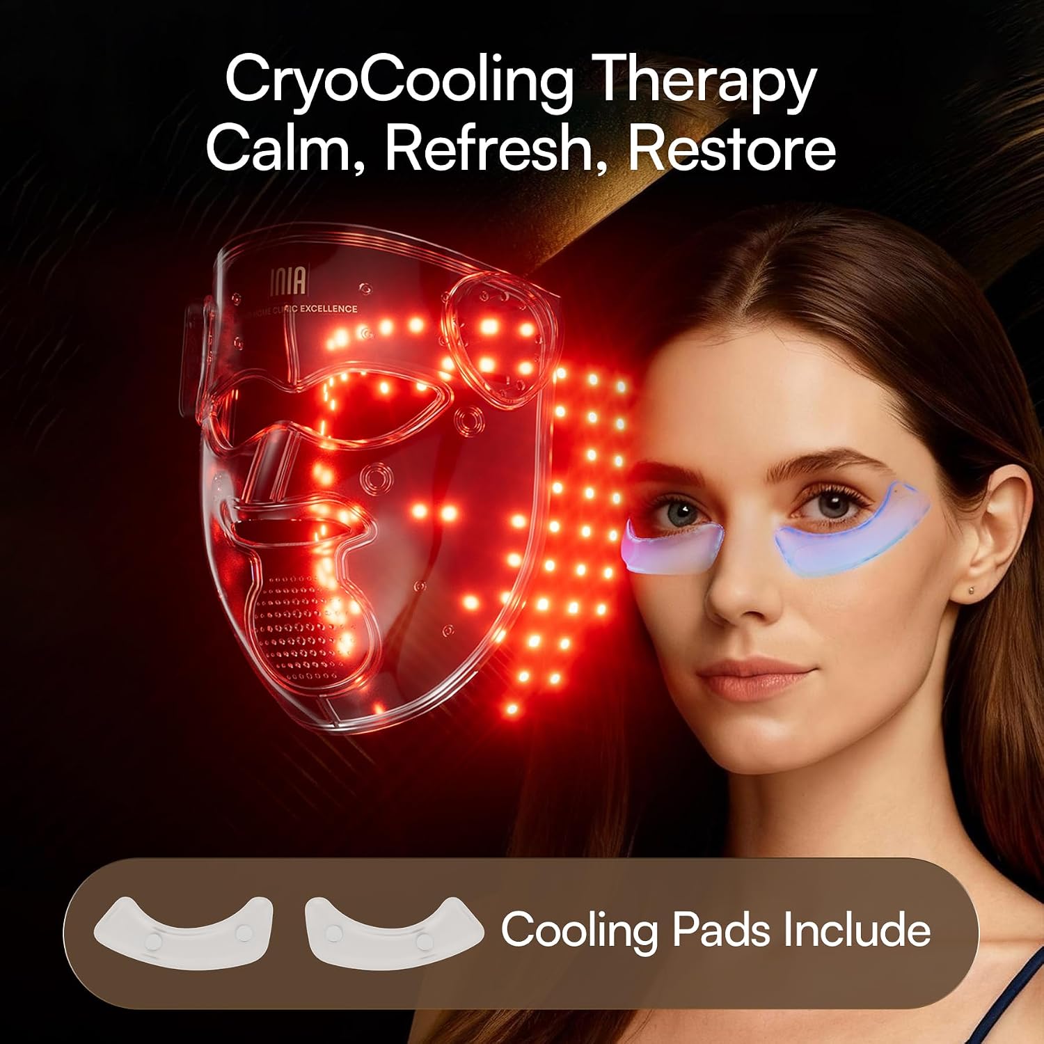 Revitalize Your Skin with the Glow 4D Wireless Red Light Therapy Mask – Dual NIR, 320 LEDs, and 4 Custom Modes for Ultimate Skincare at Home or On-the-Go!